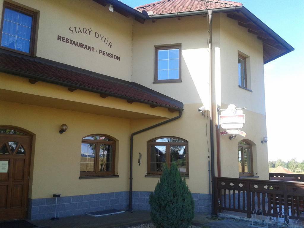 Penzion Stary Dvur Nové Dvory Dış mekan fotoğraf