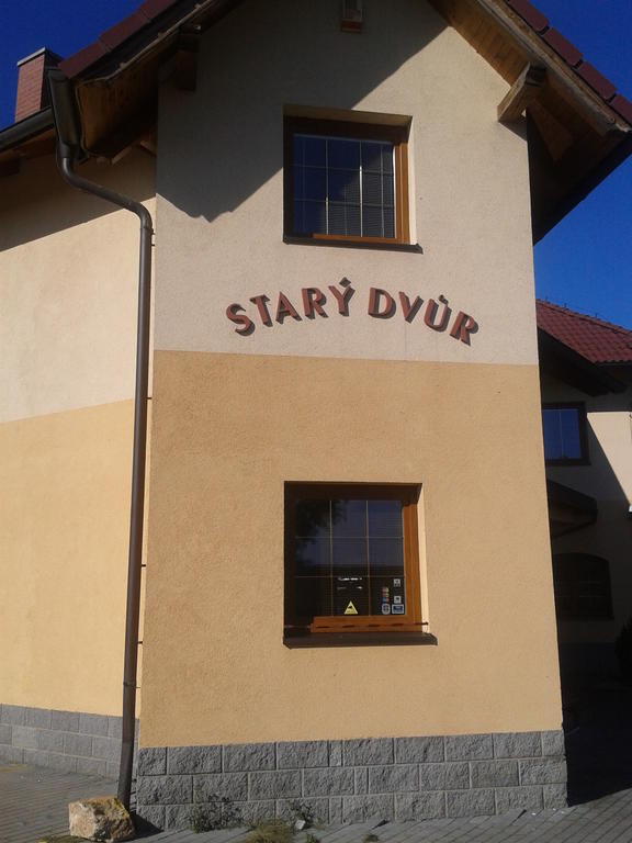 Penzion Stary Dvur Nové Dvory Dış mekan fotoğraf