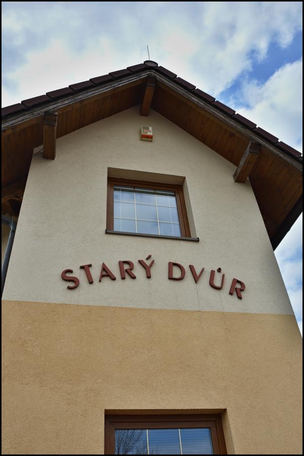 Penzion Stary Dvur Nové Dvory Dış mekan fotoğraf